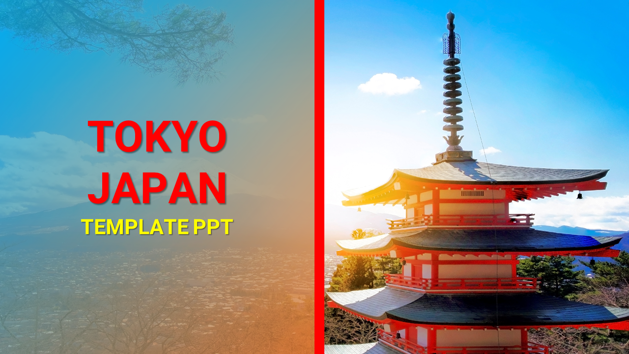 TOKYO Japan template PPT